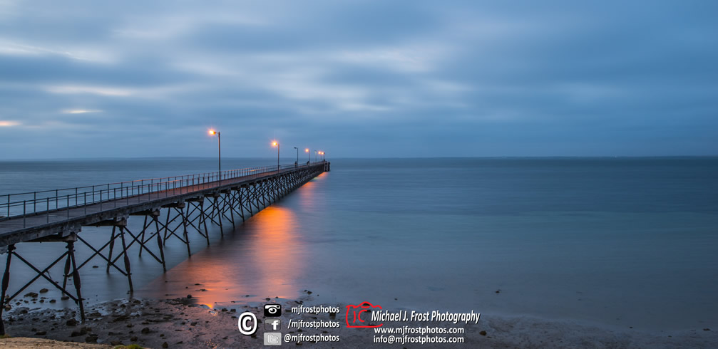 Cenduna Jetty at Sunset